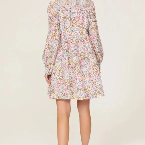 MUNTHE Floral Long Sleeve Dress, 44 - Picture 3 of 13